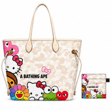 Camo Tote Bag + Card Holder