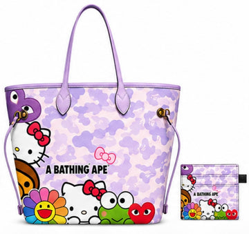 Camo Tote Bag + Card Holder