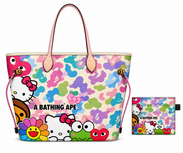 Camo Tote Bag + Card Holder